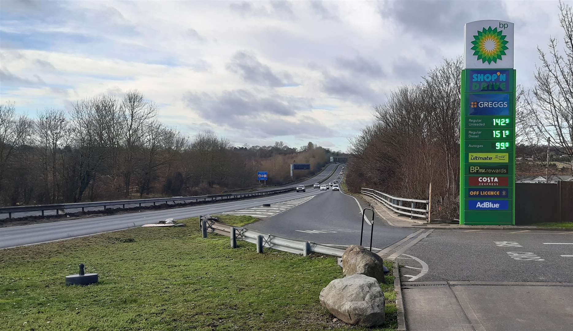 Work will start on the Kent-bound carriageway at the end of the month