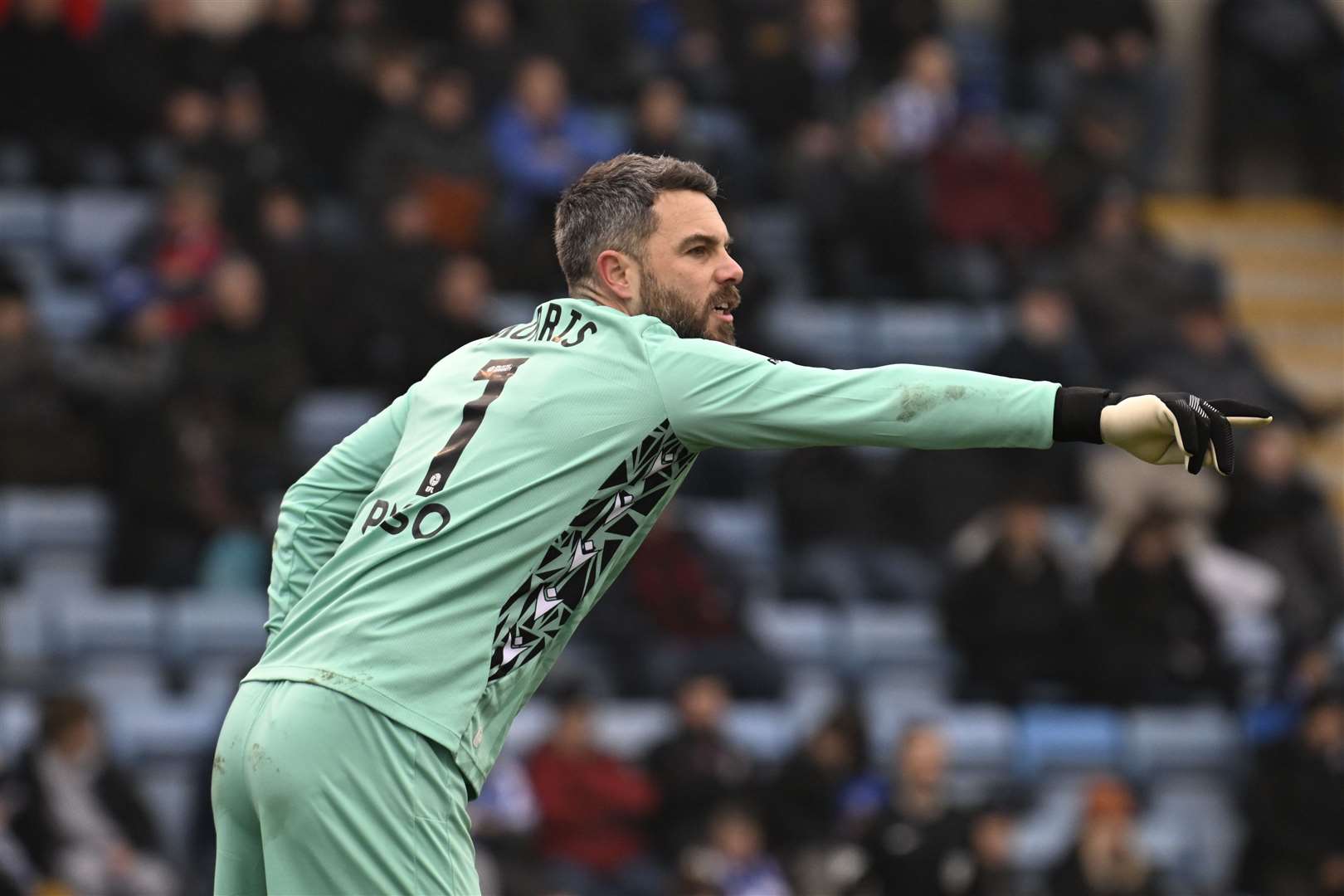 Gillingham goalkeeper Glenn Morris felt there were positives to build on from Tuesday’s game at Grimsby Picture: Barry Goodwin