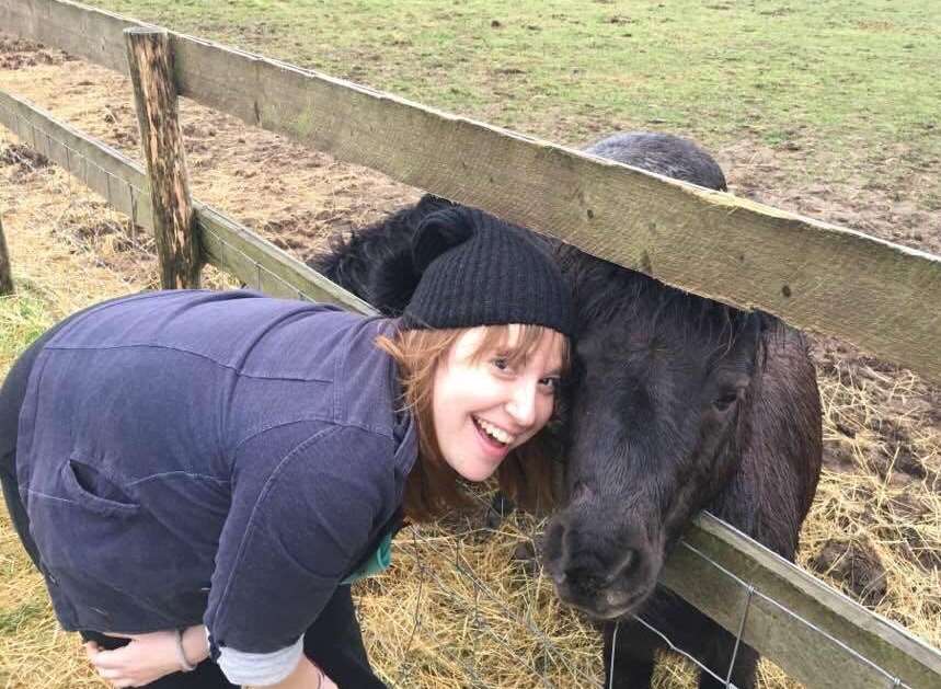 Sara Nell at Badger's Hill Farm