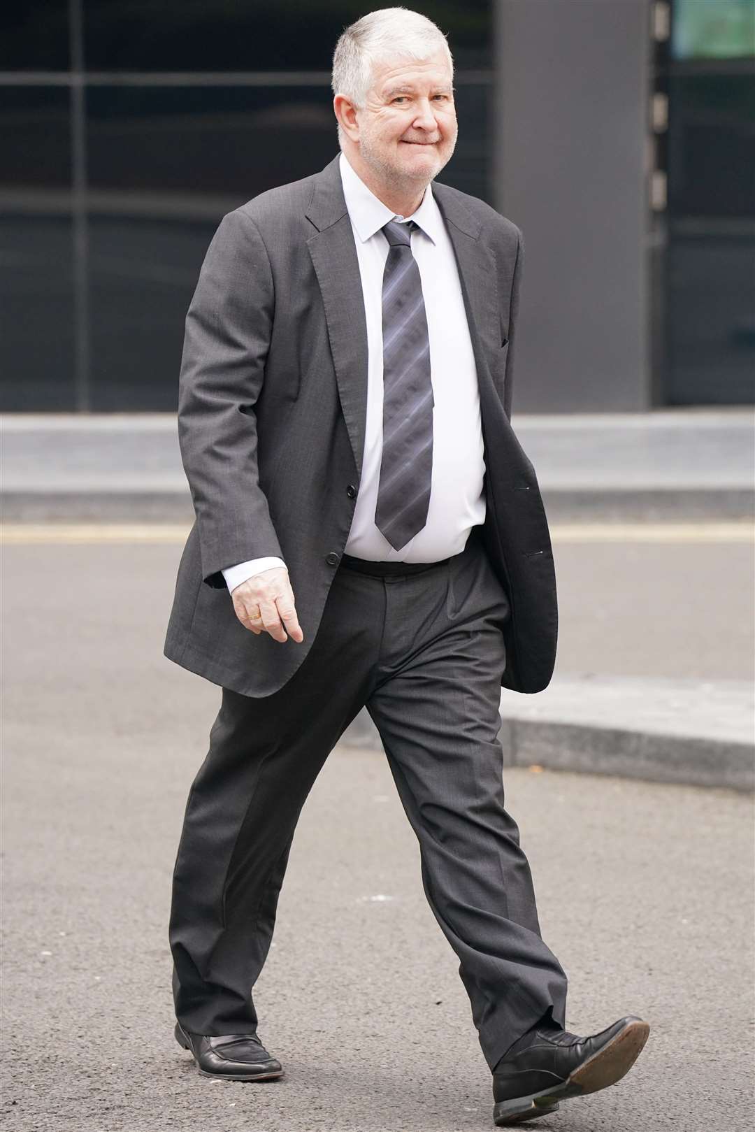 Noel Corry arrives at Southwark Crown Court in London (PA/Jonathan Brady)