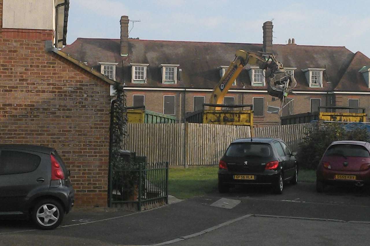 The site is close to existing houses