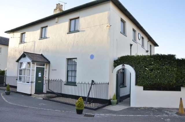 Hougoumont, formerly known as G House, was the home of Sir Vivian Dunn at North Barracks, Deal.