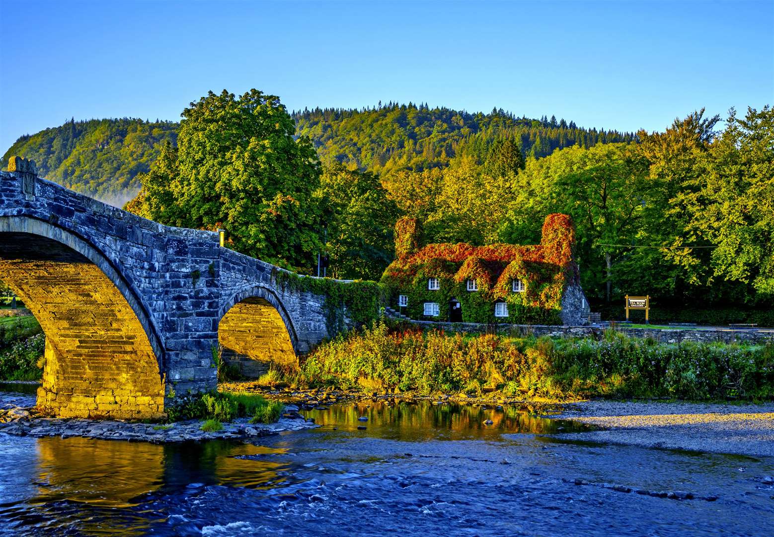 The weather is expected to be more autumnal from Monday onwards (Peter Byrne/PA)