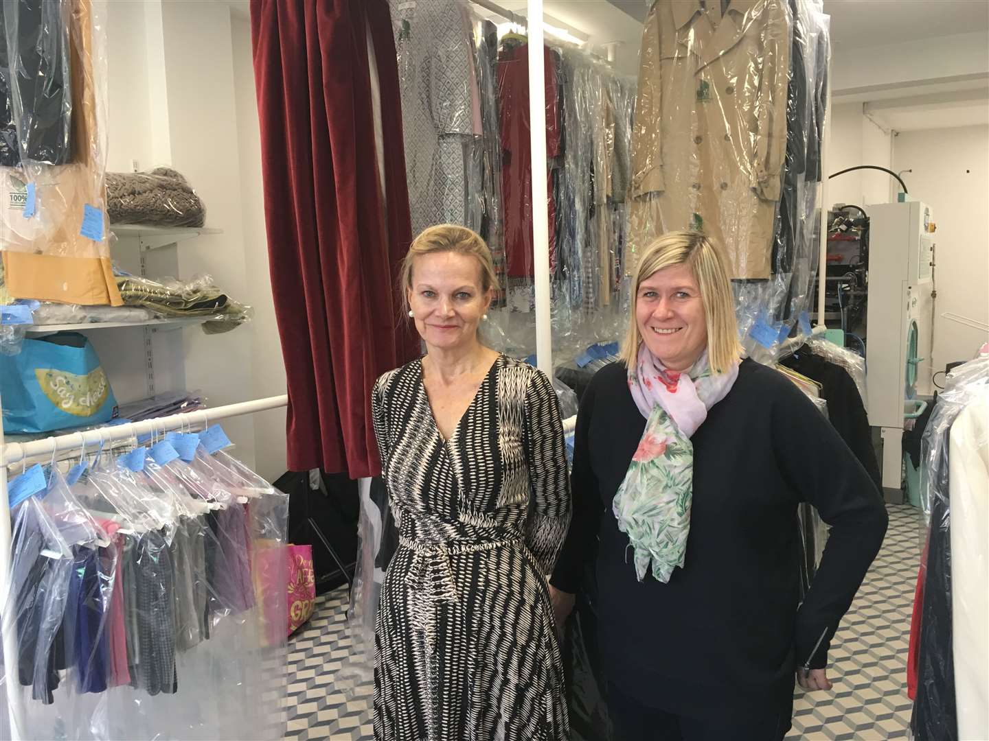 Margate dry cleaners Mark Michaels, run by Liz Stone, reopens as Kent's ...