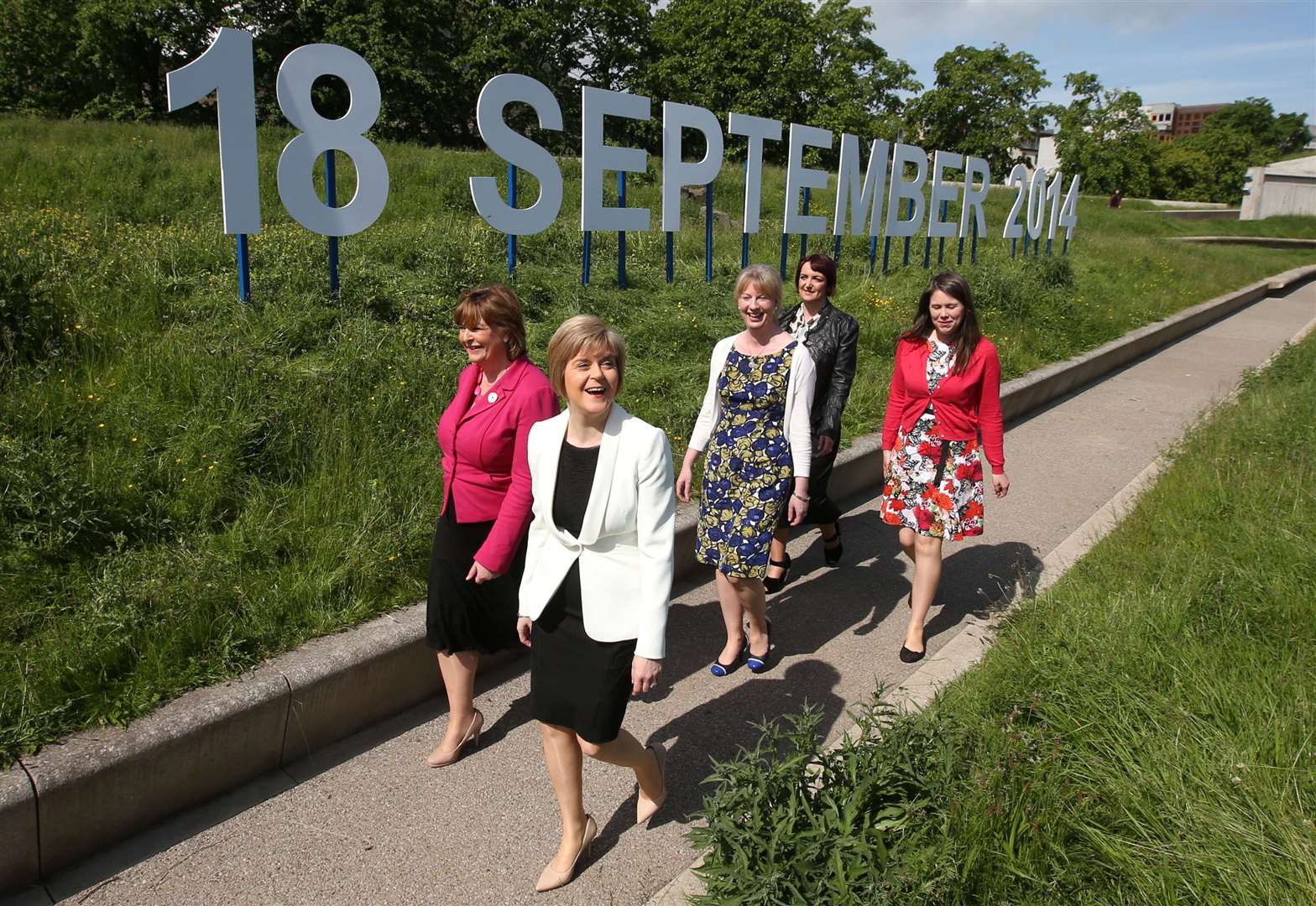 Nicola Sturgeon was at the forefront of the campaign for independence (Andrew Milligan/PA)