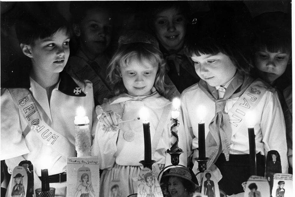 2nd Shepway Brownies in 1986