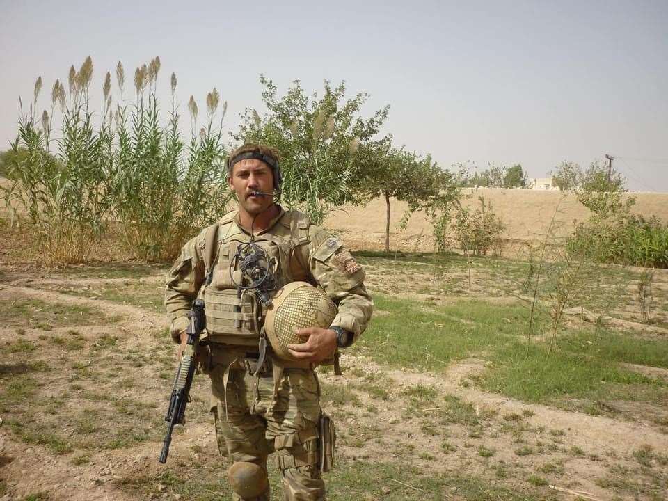 Robert Barnett served on three tours of Afghanistan and two of Iraq (Robert Barnett/PA)