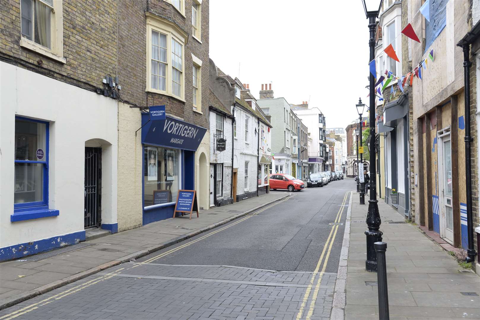 The incident happened in Margate's Old Town. Picture: Chris Davey