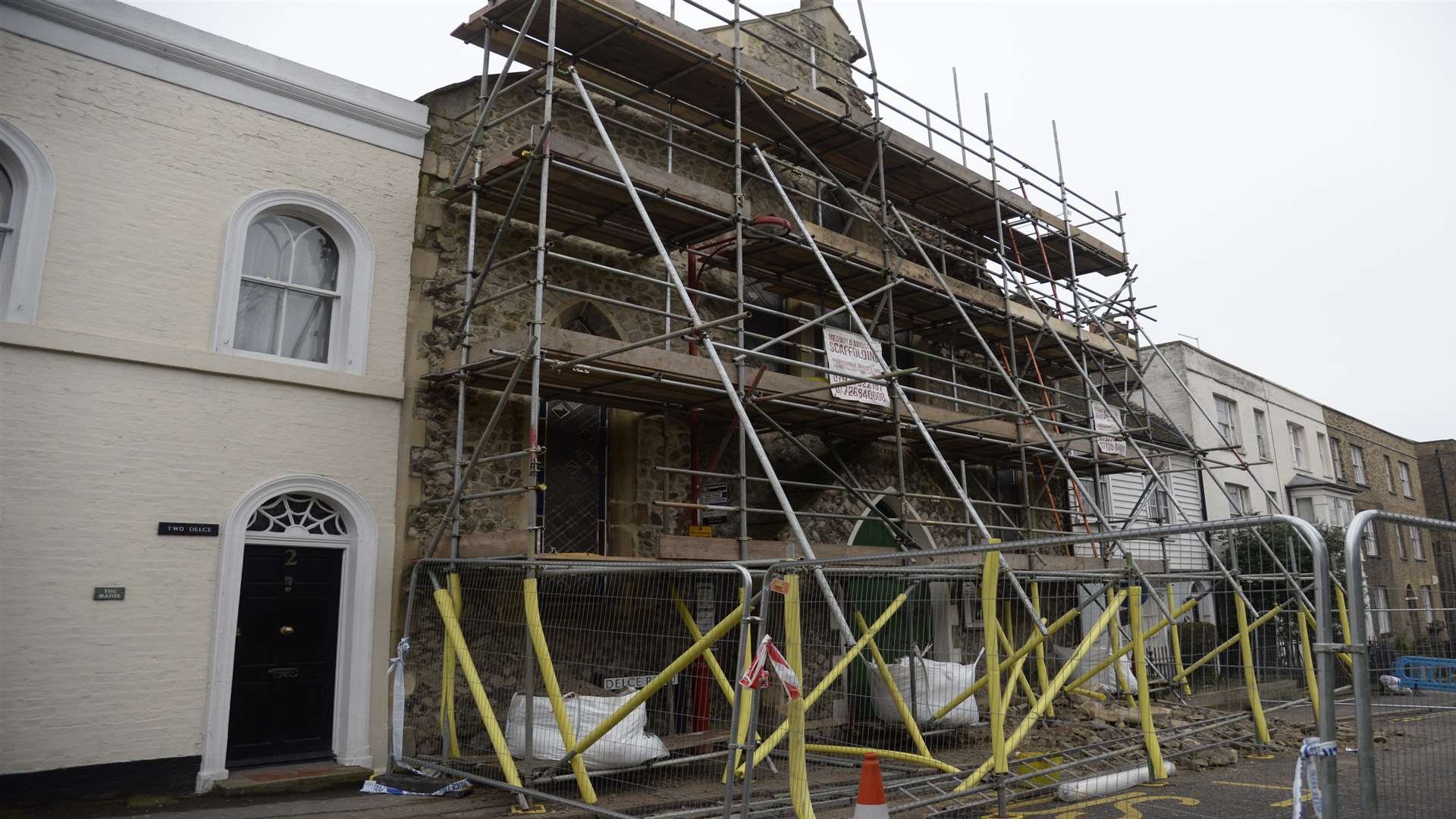 The Elim Pentecostal Church repairs will take about three months.