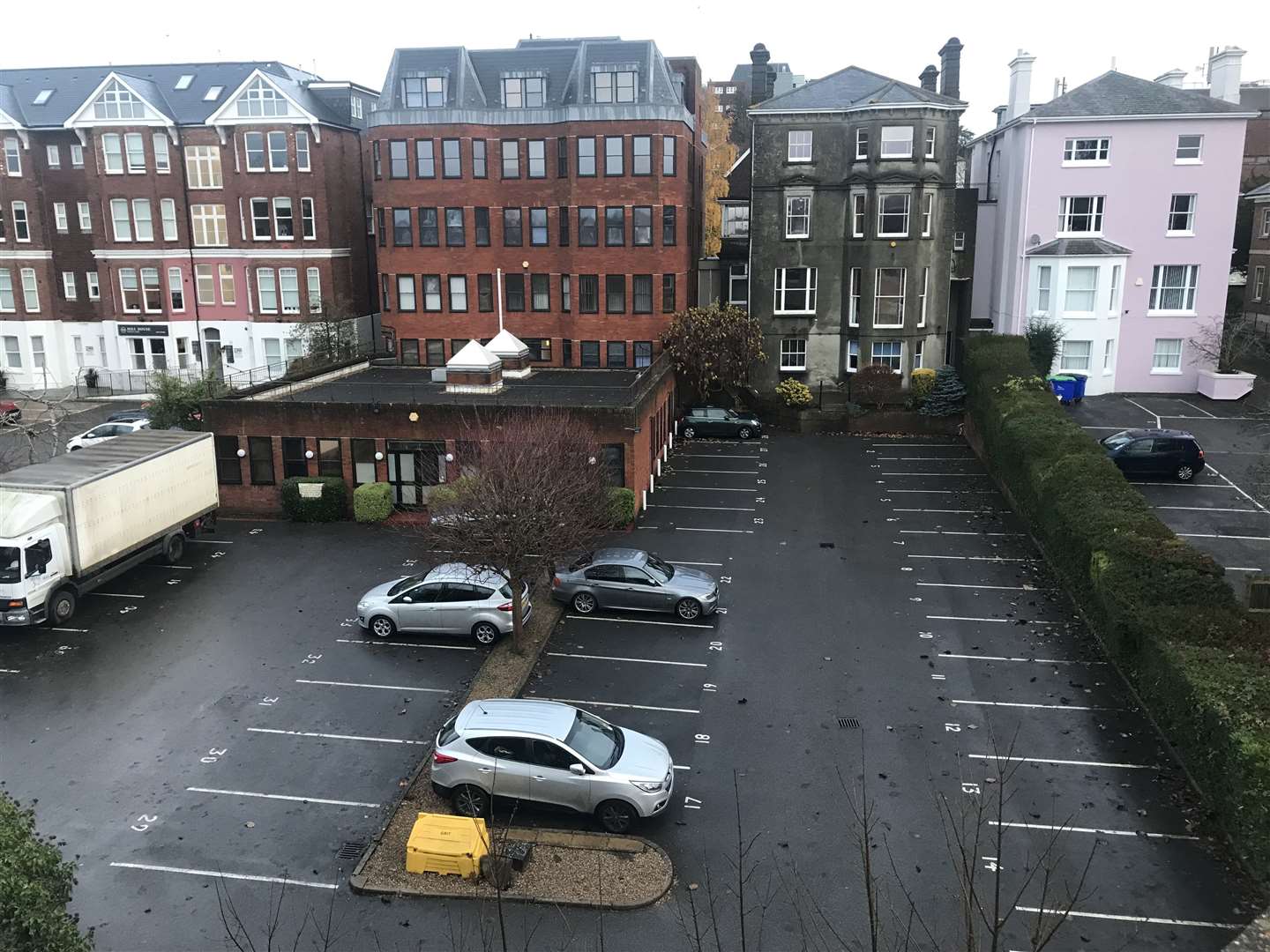 Site of the proposed new office block in Tunbridge Wells