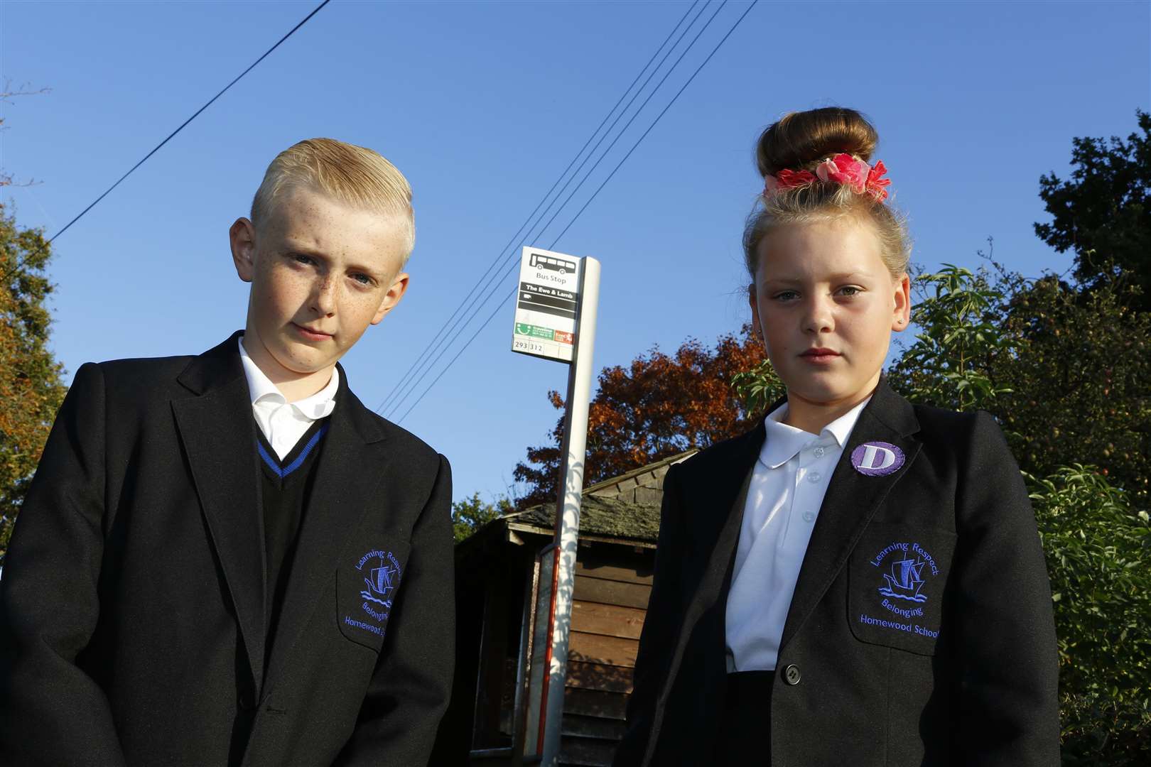 The parents of James Potter and Molly Thompson are fighting for them to get free transport to school