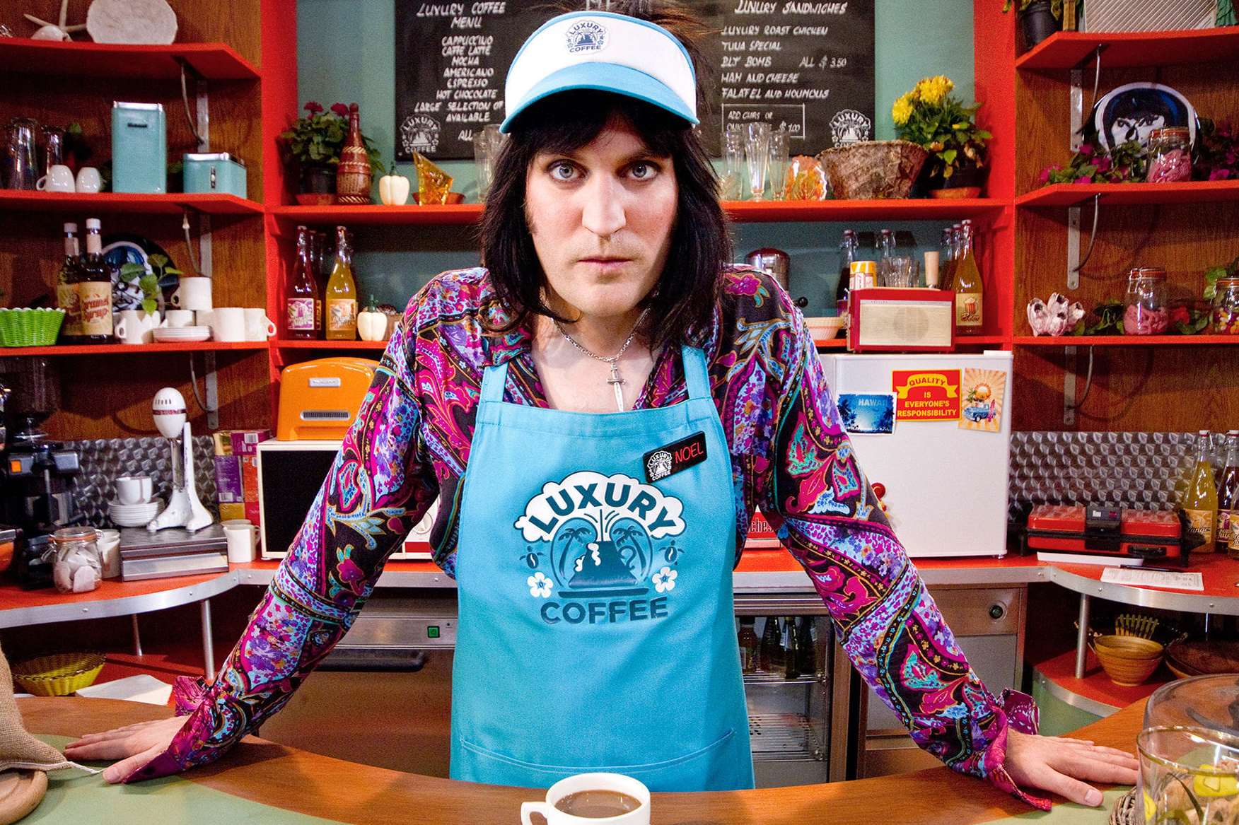 Noel Fielding is his Channel 4 series Luxury Comedy