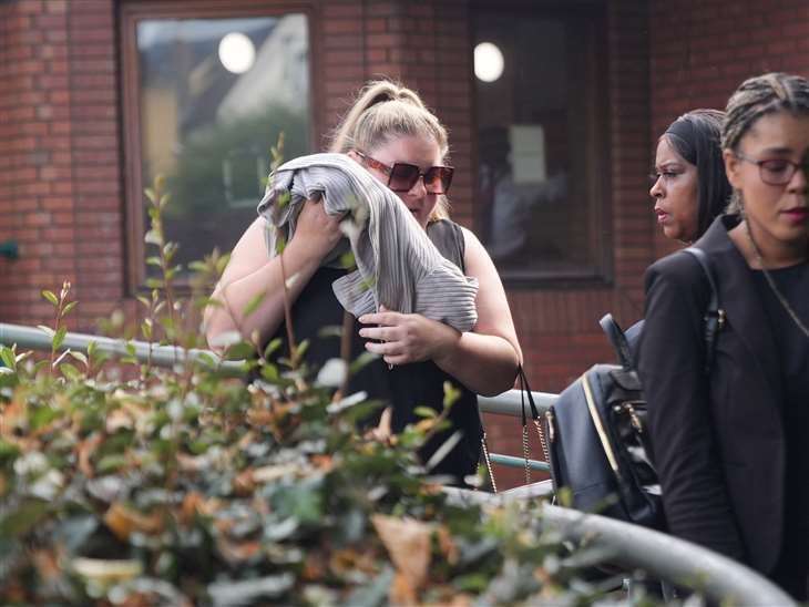 Hayley Jones attending a previous court hearing. Picture: Yui Mok/PA