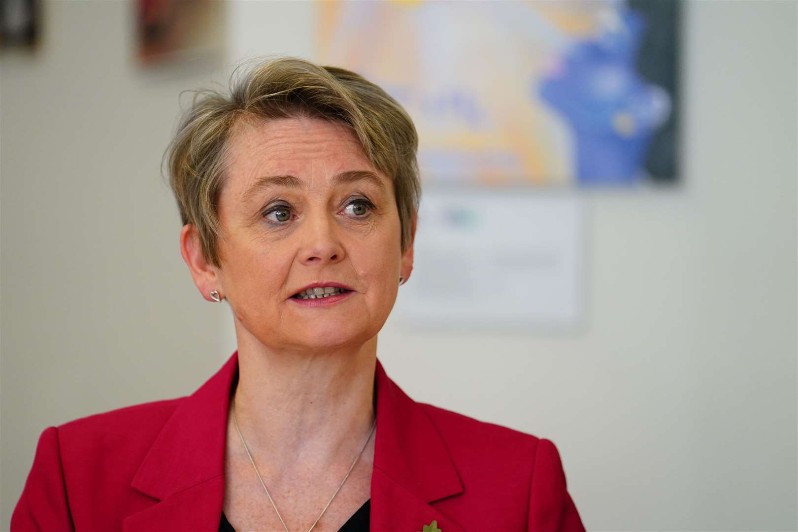 Home Secretary Yvette Cooper has said the additional money for the border security command is new funding from the Budget(Jordan Pettitt/PA)