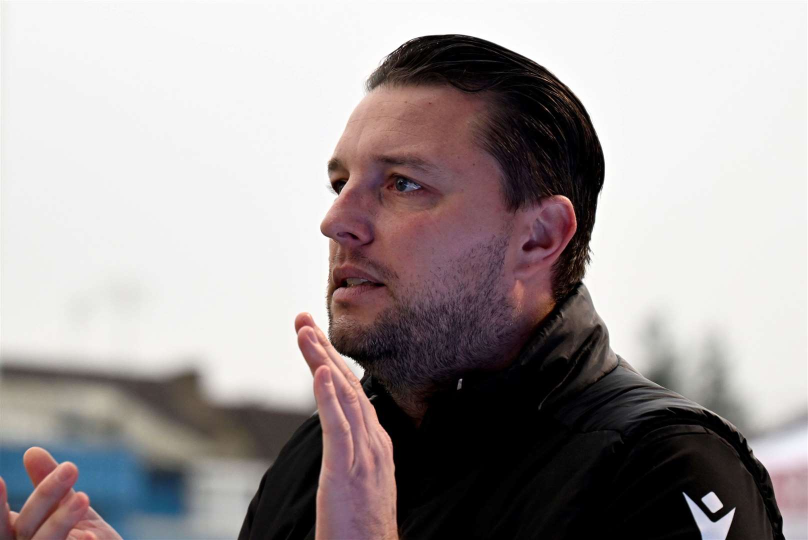 Gillingham manager Mark Bonner Picture: Barry Goodwin