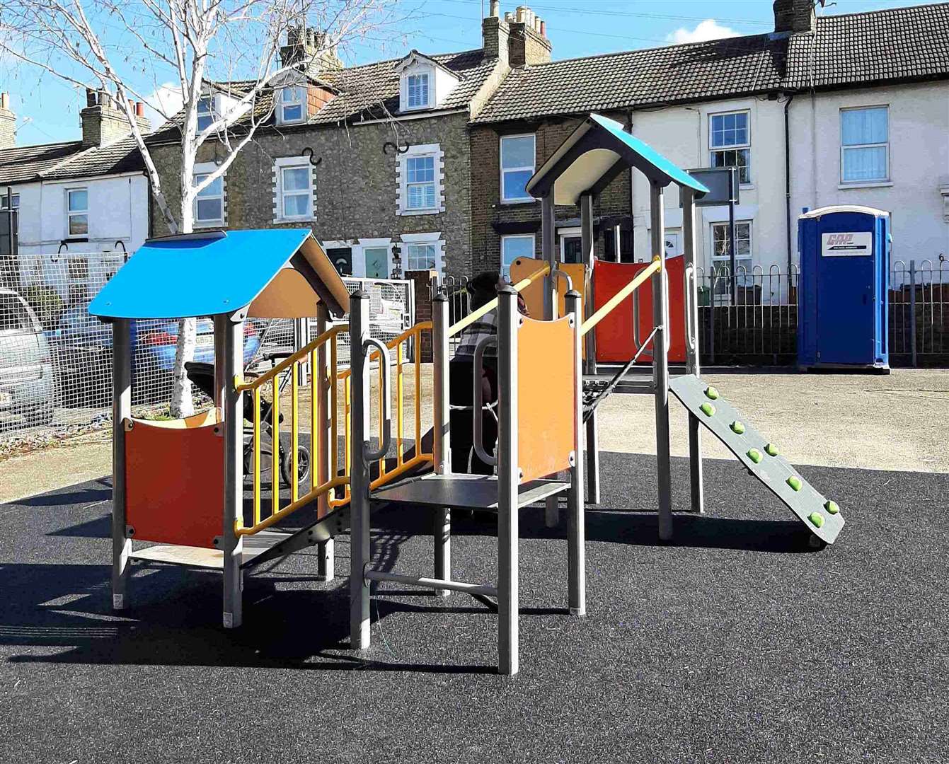 The playground in Arundel Street, Maidstone