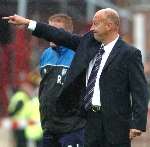 ANGRY: Neale Cooper admits harsh words were said in the dressing room
