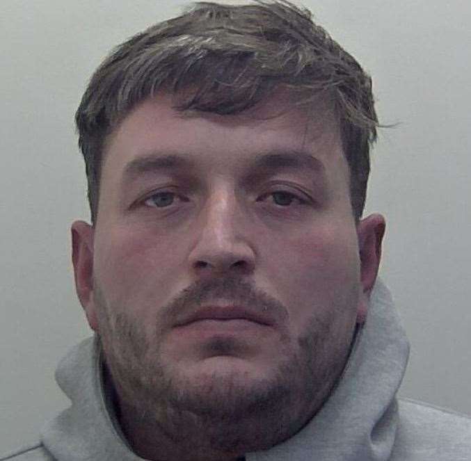Sean Musgrave from Kemsley has been arrested on drug charges in Ashford. Picture: Kent Police