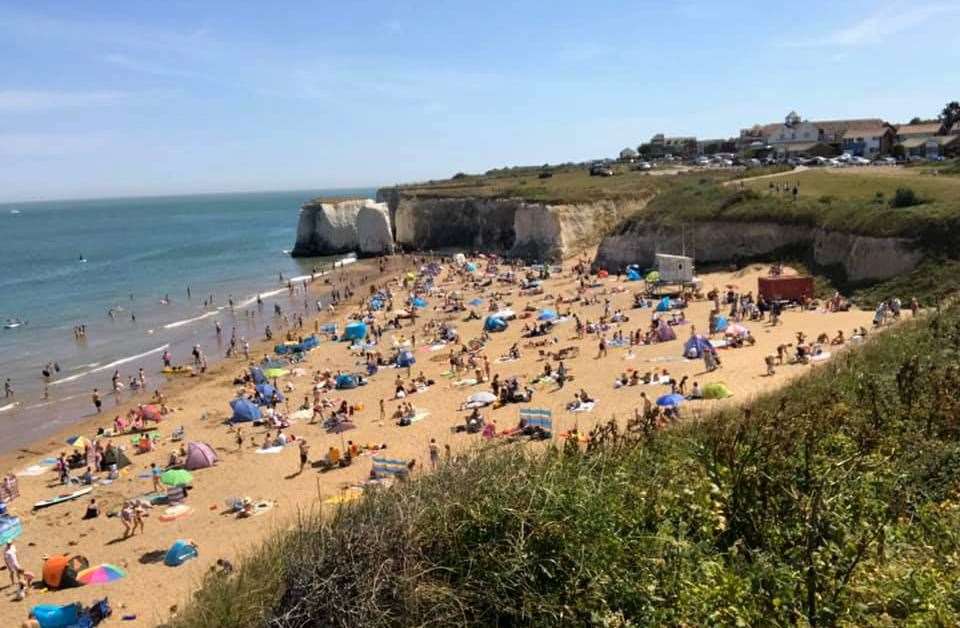 Botany Bay beach can be visited by thousands in the height of summer. Picture: Friends of Botany Bay and Kingsgate