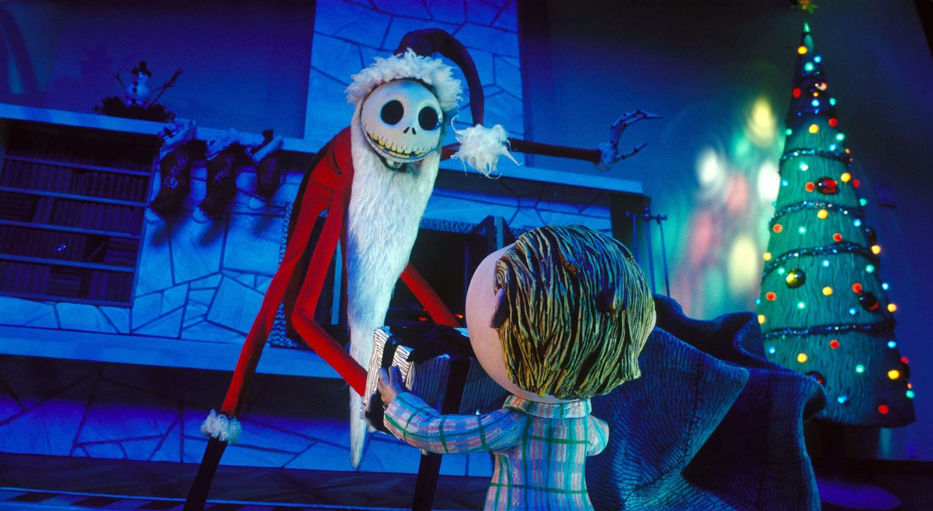 Tim Burton's The Nightmare Before Christmas is a gothic musical set in the fictional world of Halloween Town. Picture: Touchstone Pictures