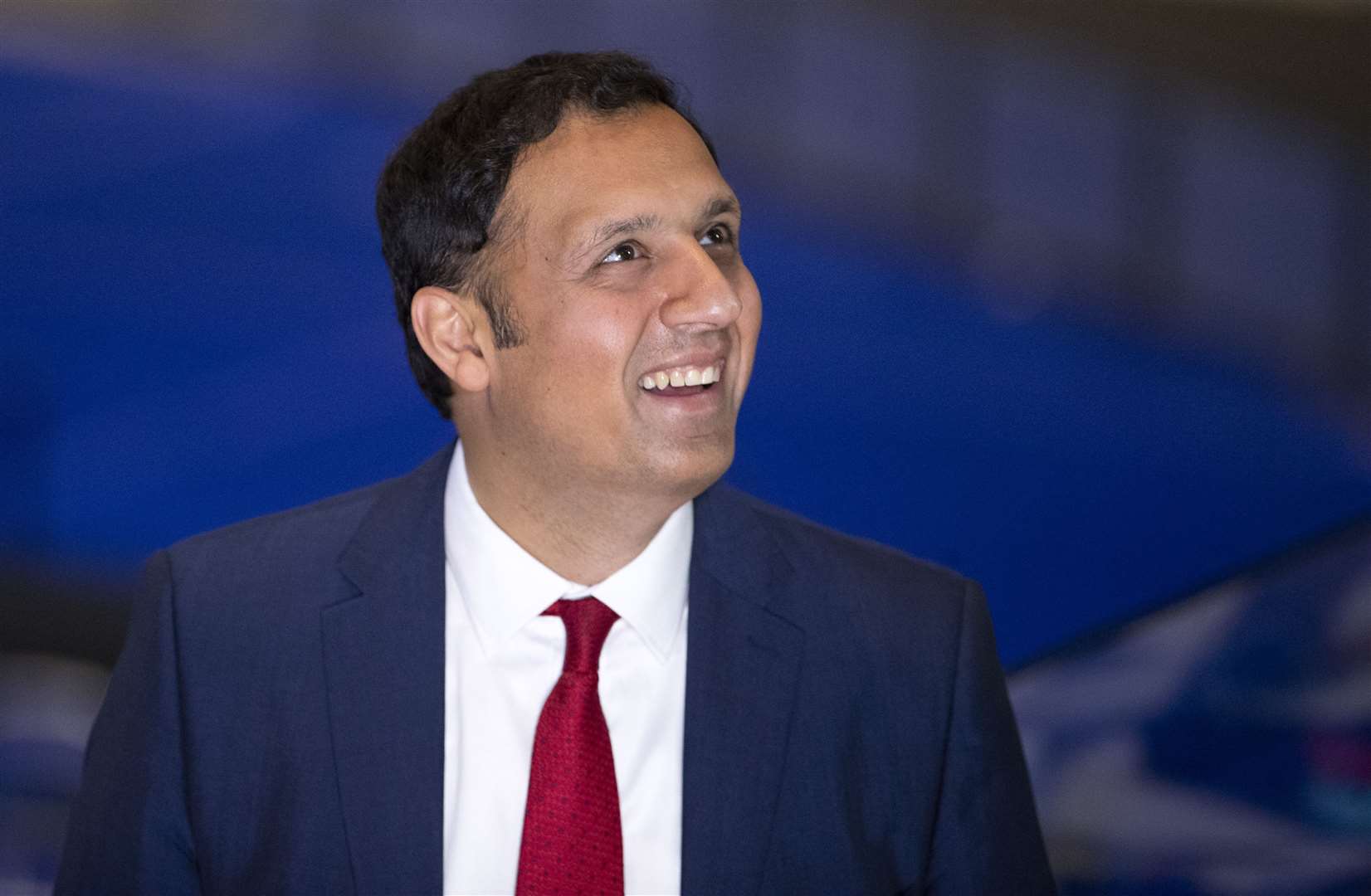 Anas Sarwar was able to counter dismal poll numbers ahead of the election (Jane Barlow/PA)