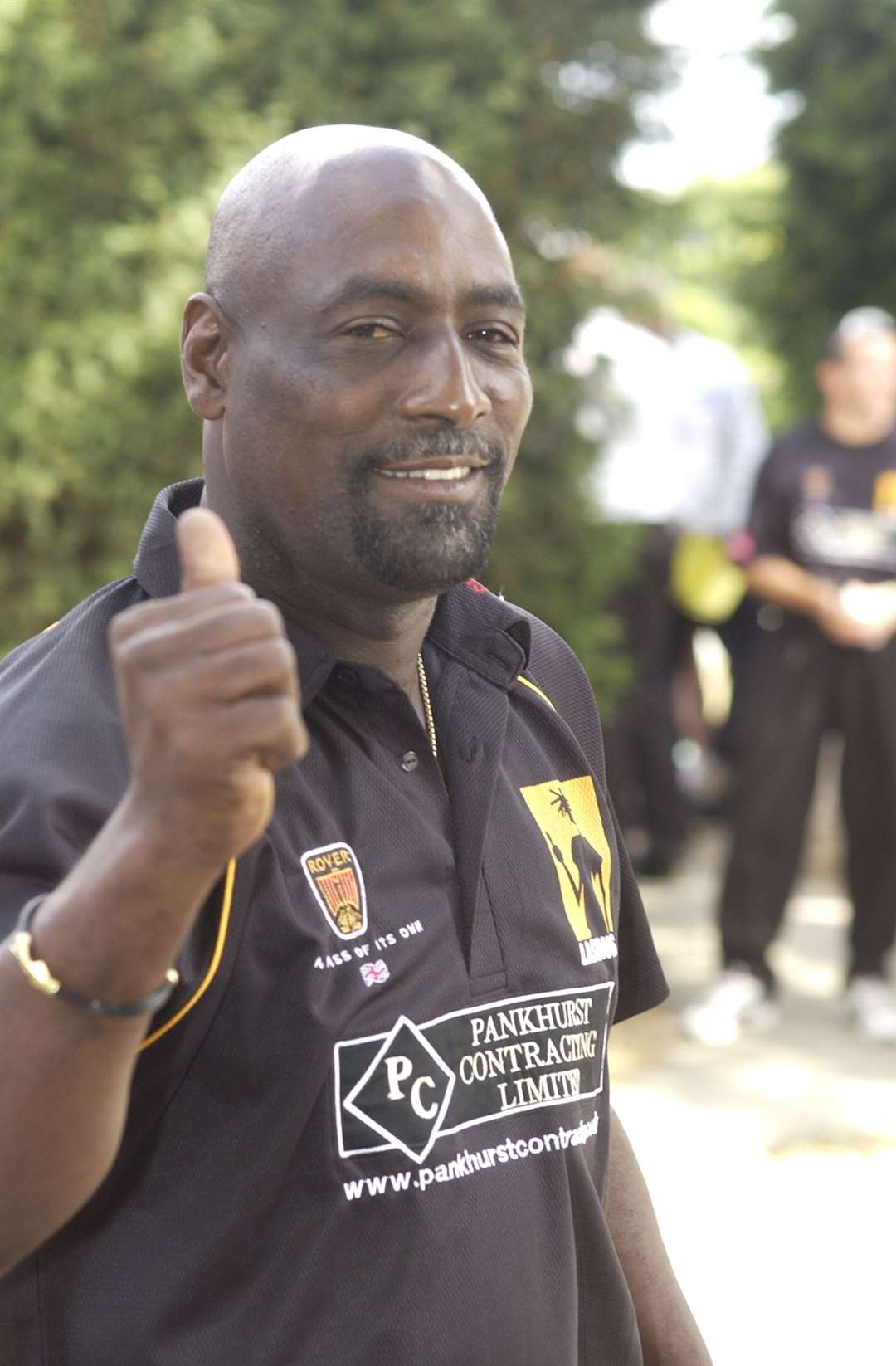 Viv Richards at a match between Lashings v Eton Ramblers at The Mote, Maidstone