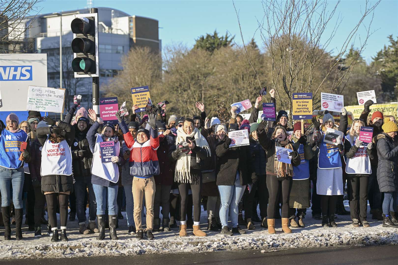 Nurses are set to strike in Kent next month. Picture: Keith Heppell