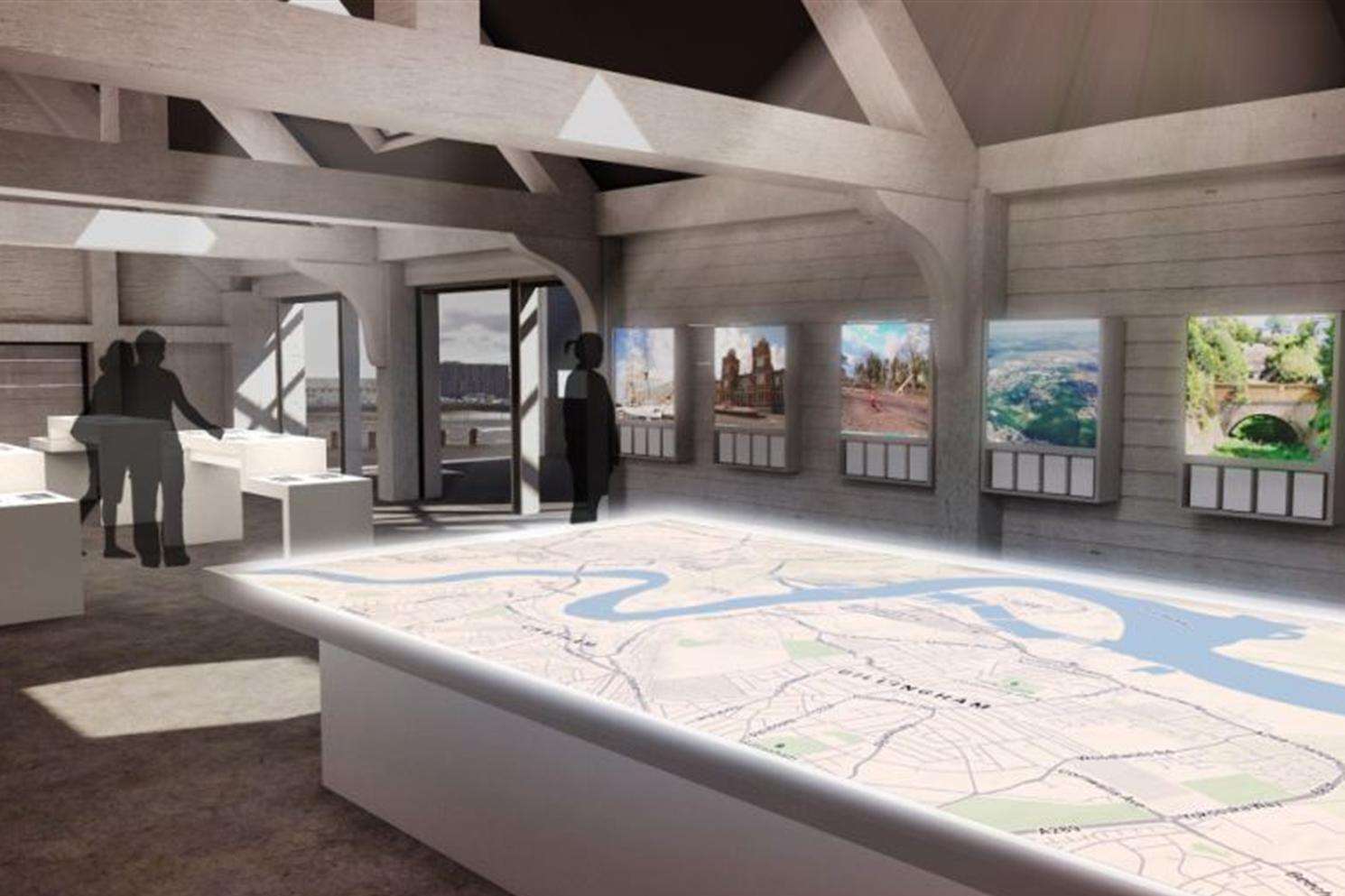Artist's impression of the new free to enter Discover Centre