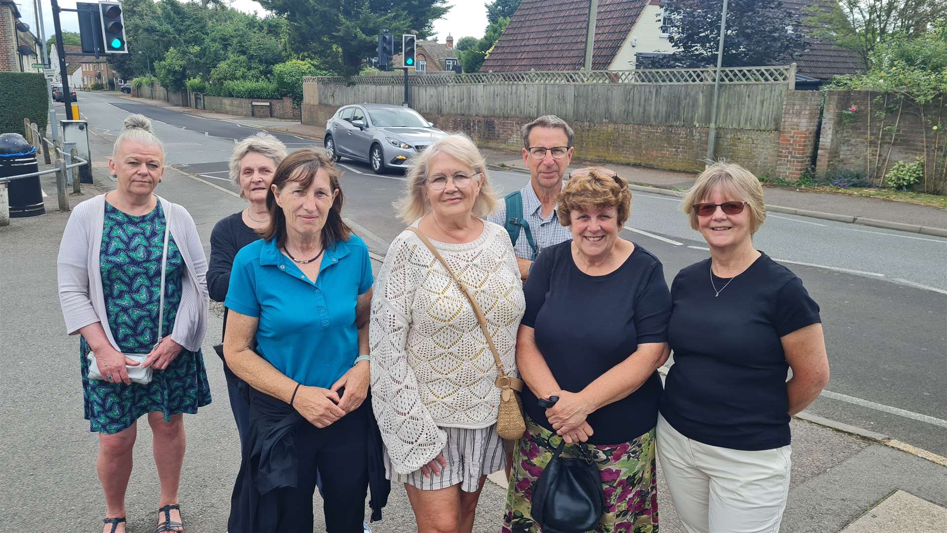 Residents of Littlebourne say the closure of the A257 heading into Canterbury would have caused huge problems