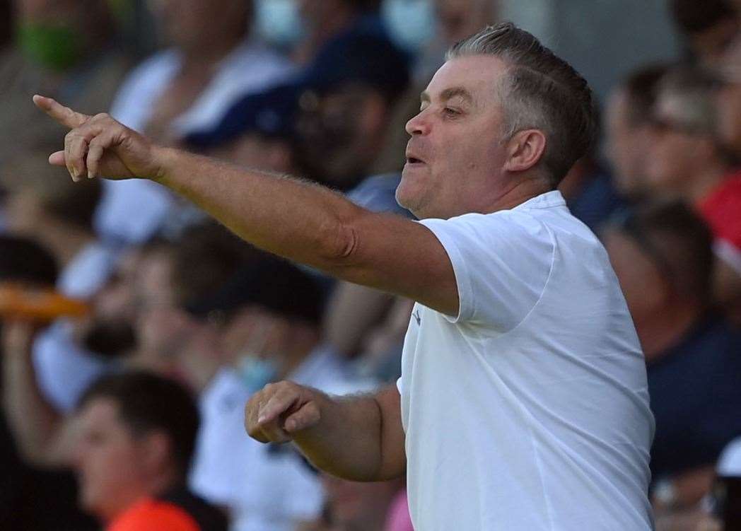 Dartford boss Steve King. Picture: Keith Gillard