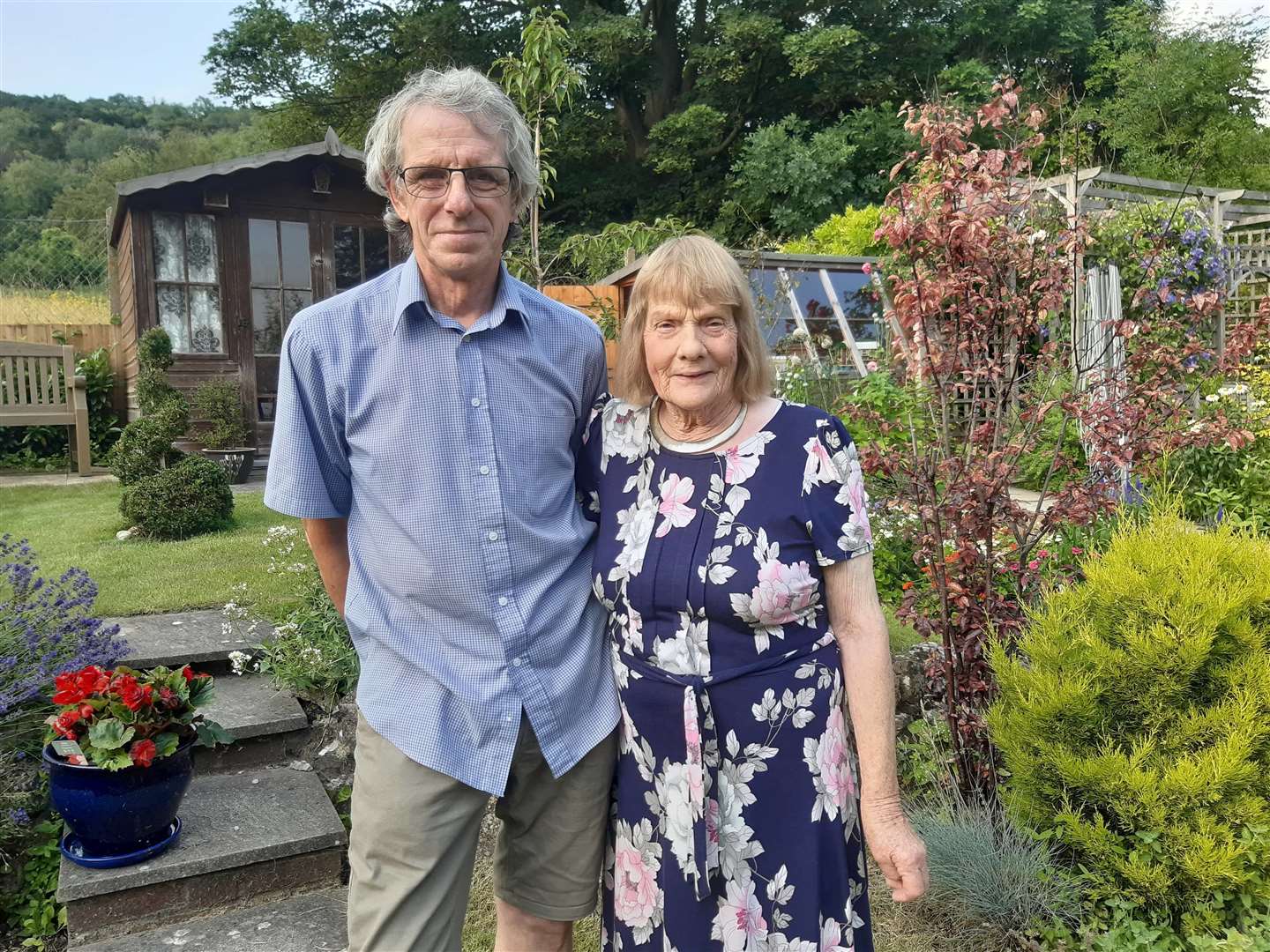 David Rawlins and his wife Jean