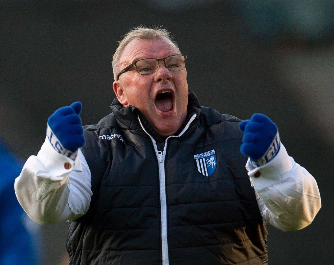 Gillingham boss Steve Evans insists he'll be up for the cup when the game at Stoke City kicks off