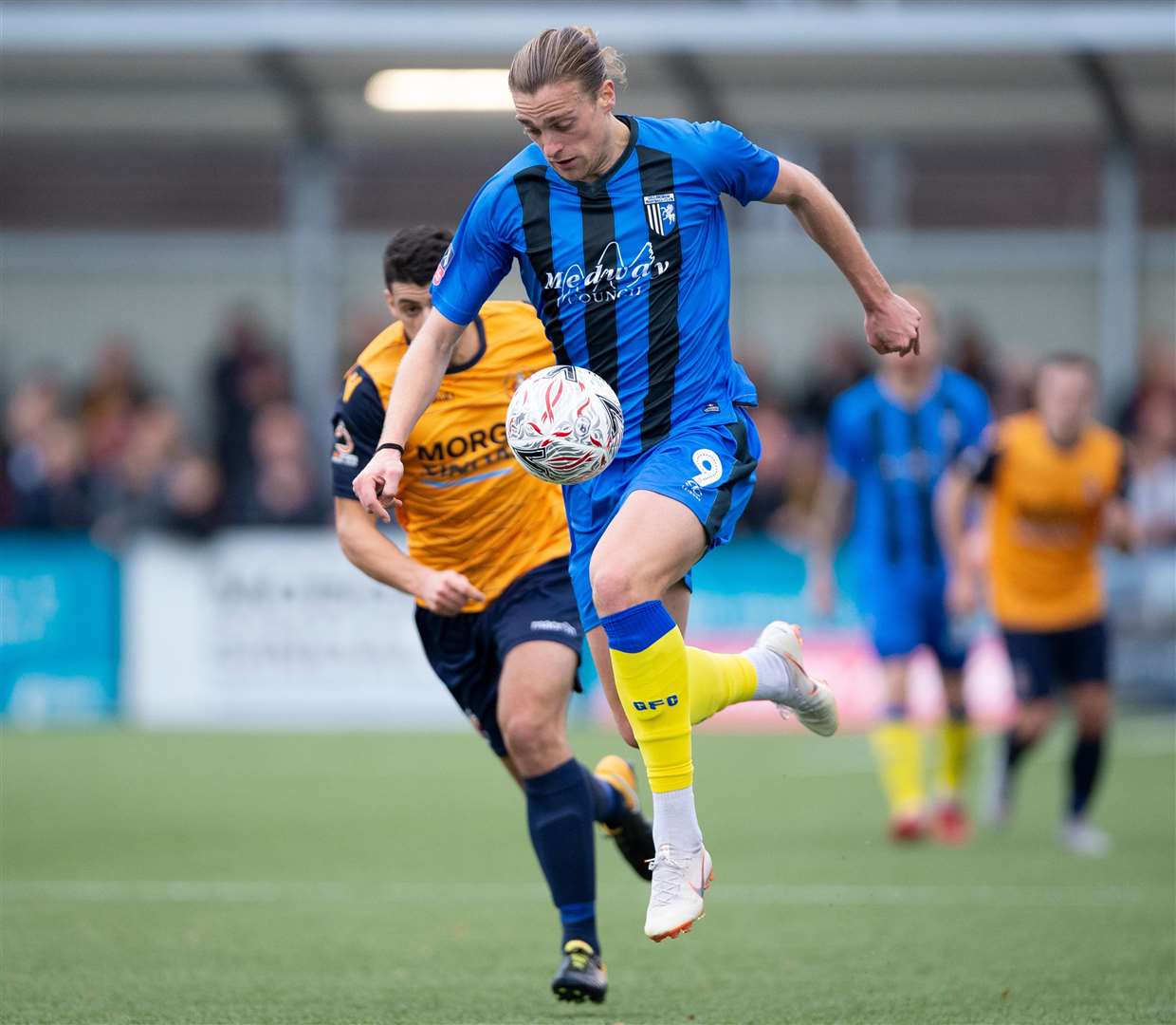 Gills boss Steve Lovell said leading scorer Tom Eaves didn't enjoy playing on Slough's pitch Picture: Ady Kerry