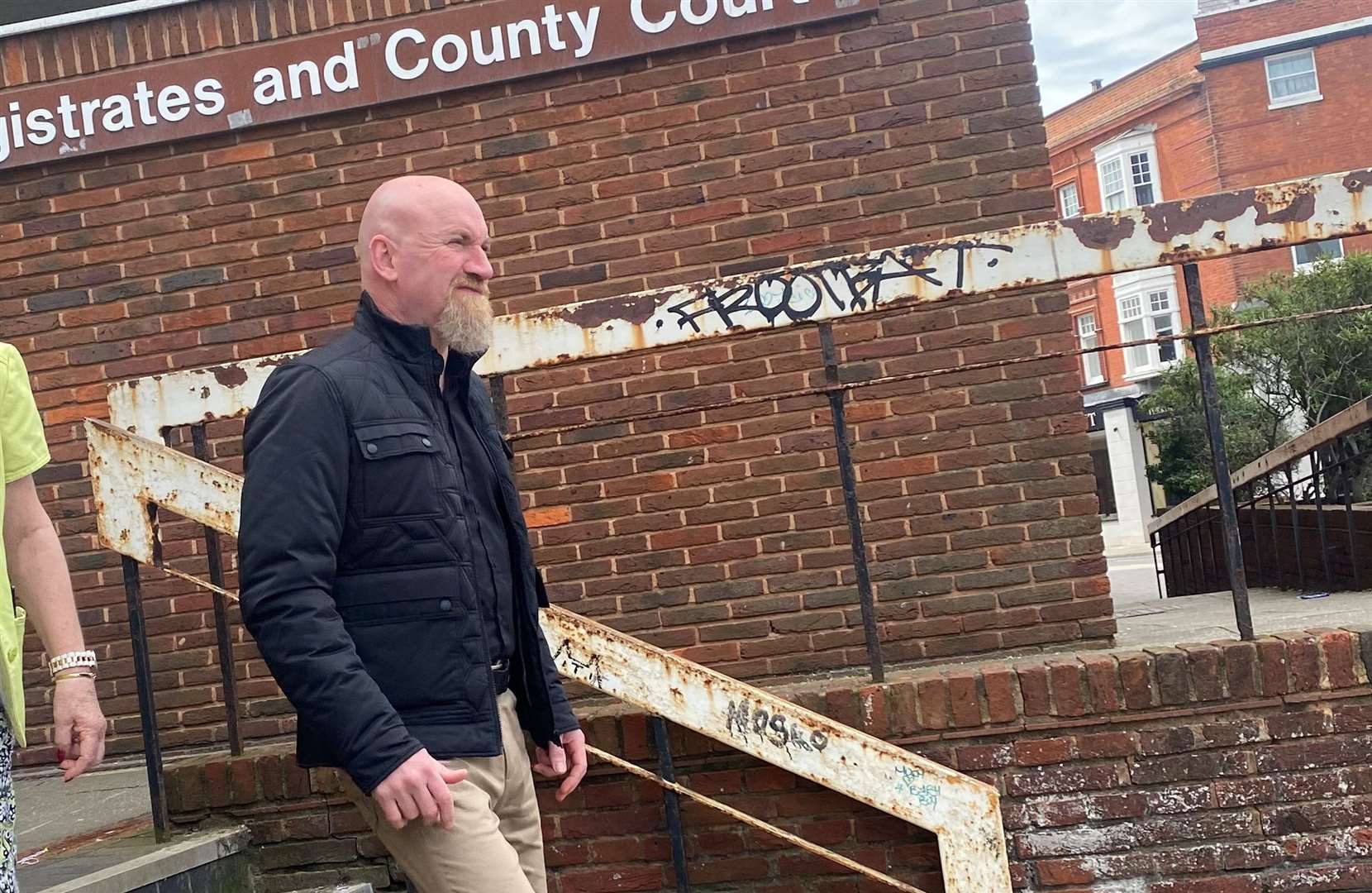 Leigh Clarke of Fairway Avenue, Folkestone, burnt property belonging to his former partner