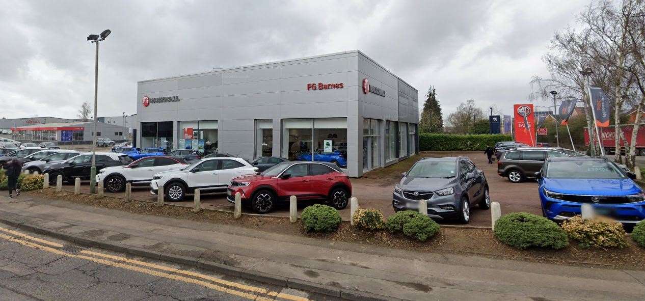 FG Barnes Vauxhall in March this year prior to its closure. Picture: Google