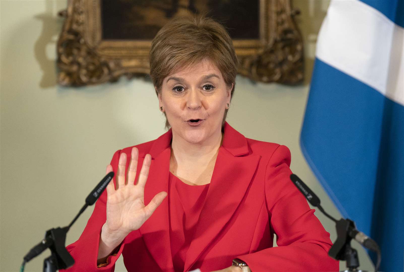 Nicola Sturgeon (Jane Barlow/PA)