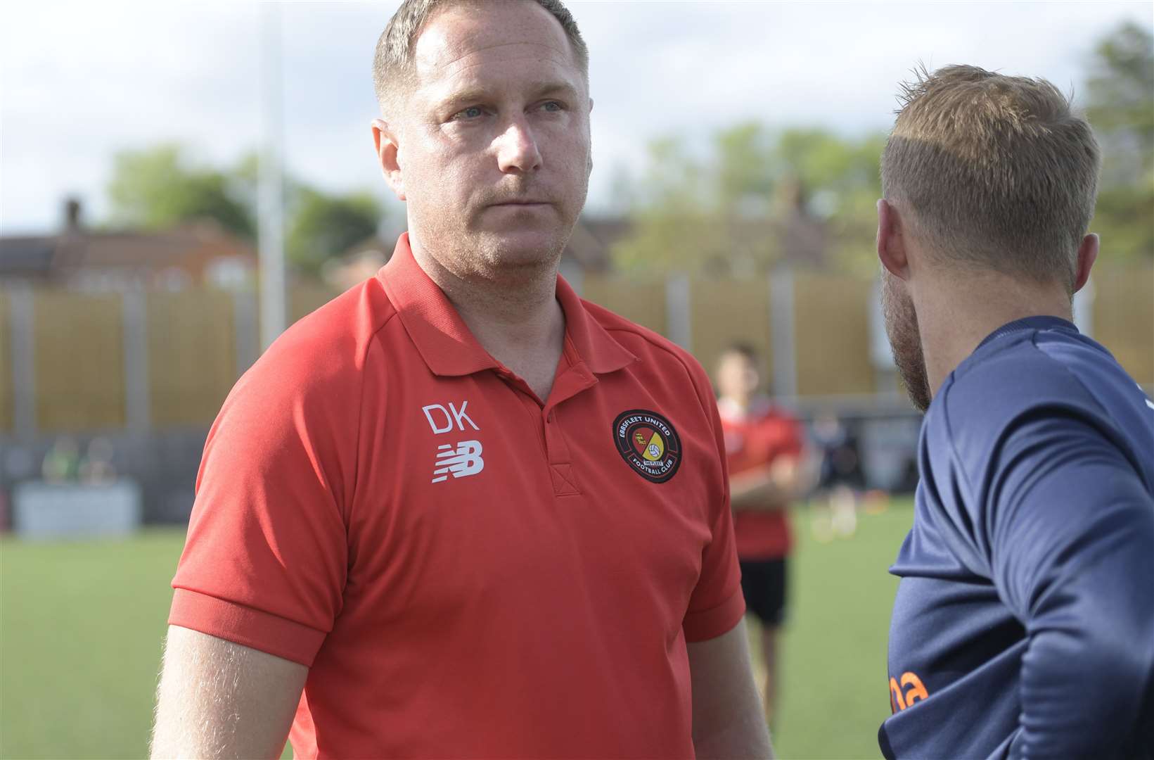 Ebbsfleet manager Dennis Kutrieb. Picture: Barry Goodwin