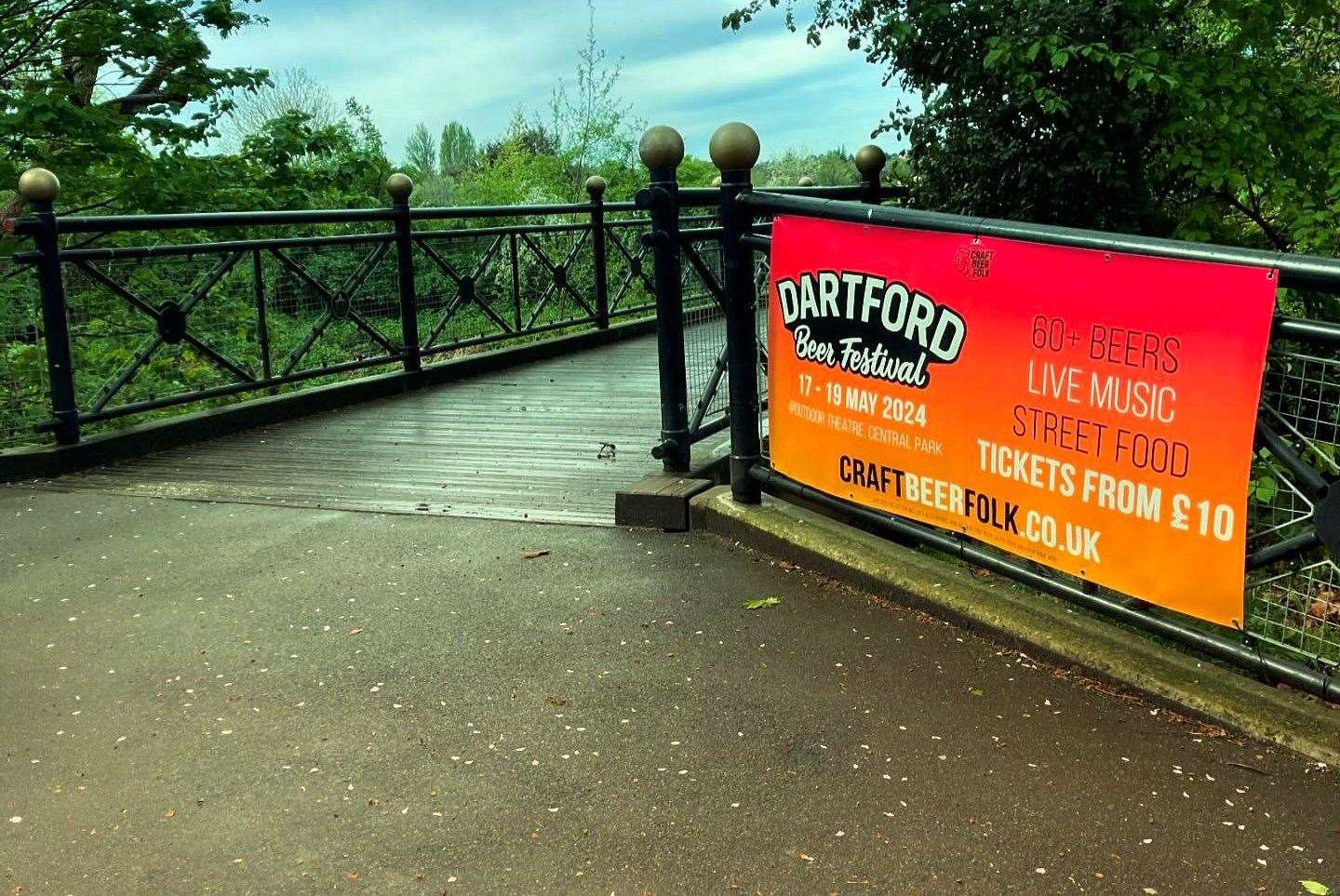 Craft Beer Folk’s Dartford Beer Festival is back at Central Park this May. Picture: Facebook / Craft Beer Folk