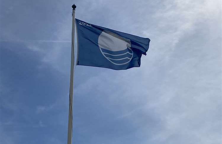 A Blue Flag will not be flying over Minster Leas