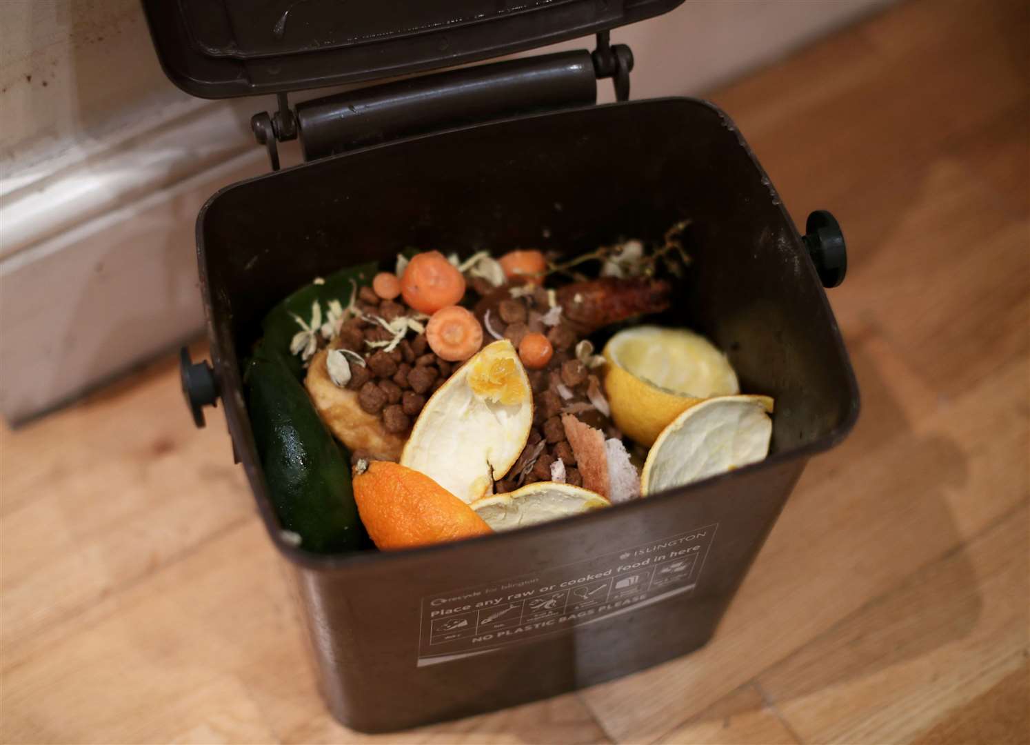 Food waste will have to be collected once a week under the new rules (Yui Mok/PA)