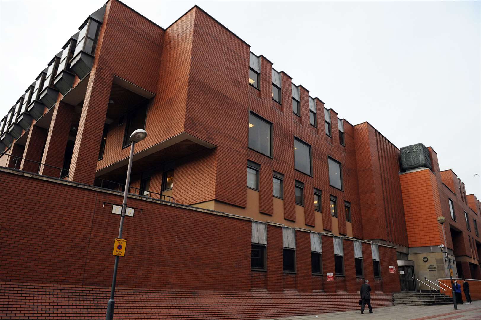 The trial takes place at Leeds Crown Court (Anna Gowthorpe/PA)