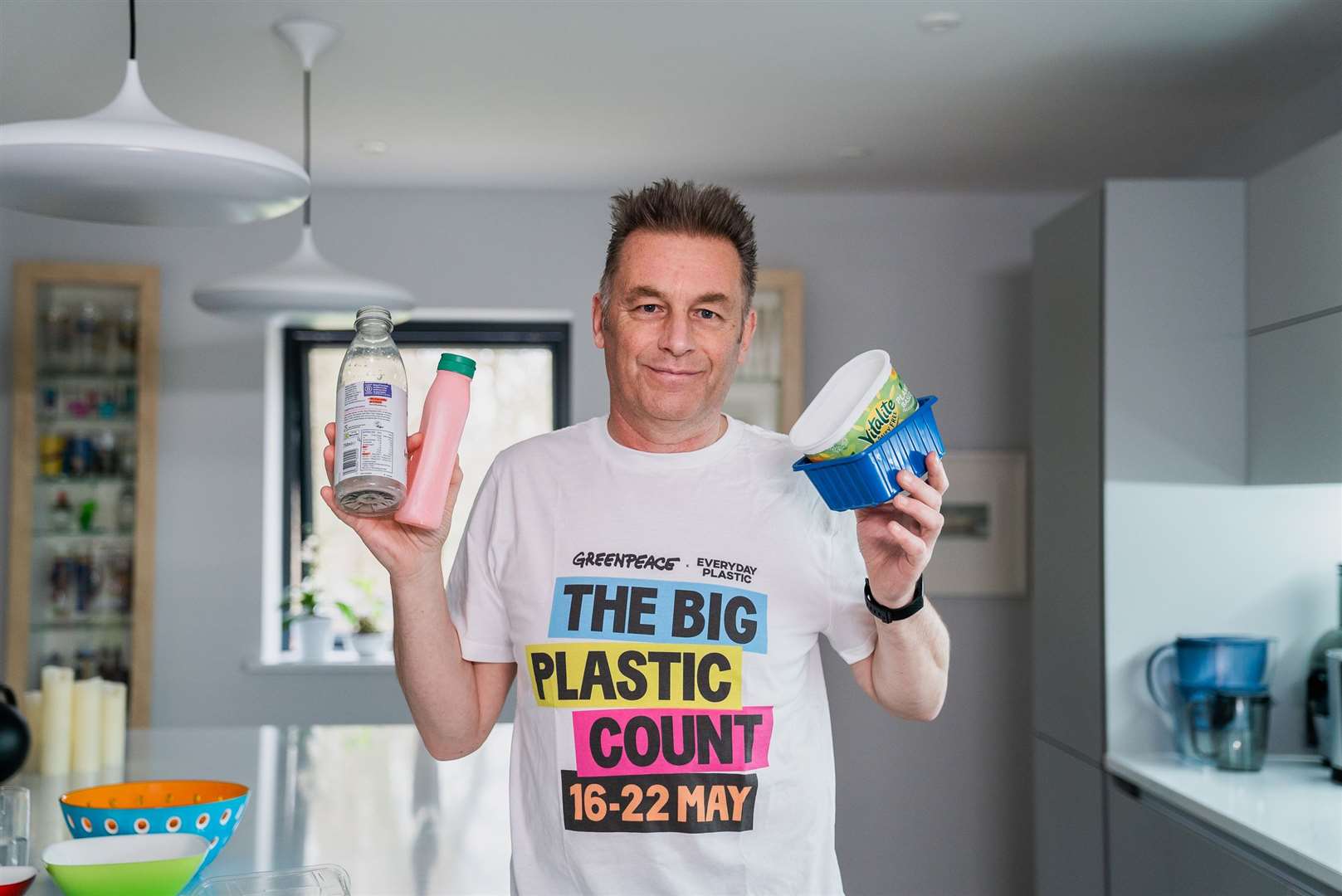 Wildlife expert and TV presenter Chris Packham is backing the campaign (Isabelle Rose Povey/Greenpeace/PA)