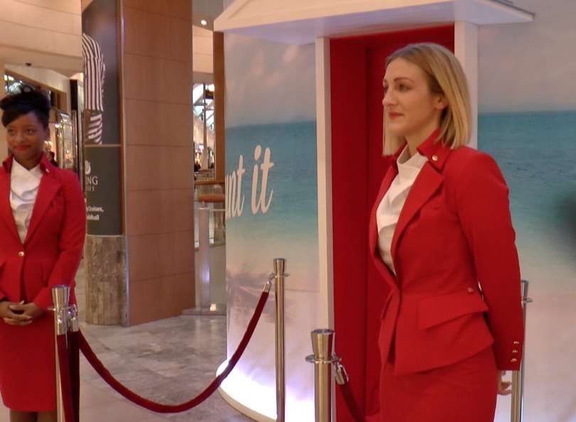 The virtual vacation pod at Bluewater