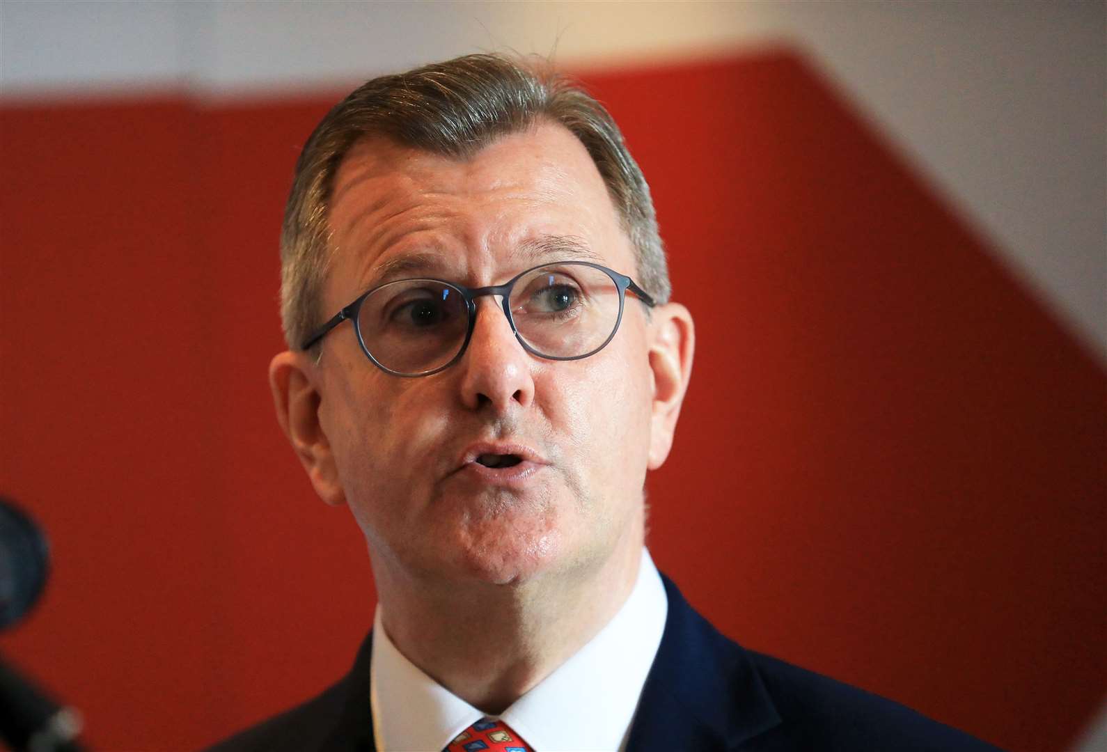 Sir Jeffrey Donaldson (Peter Morrison/PA)