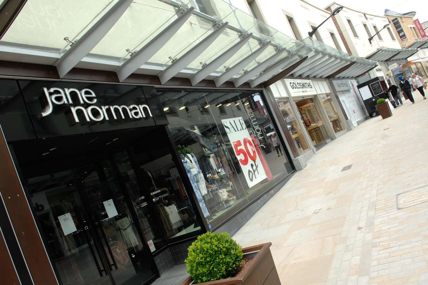 Jane Norman shop in Fremlin Walk, Maidstone