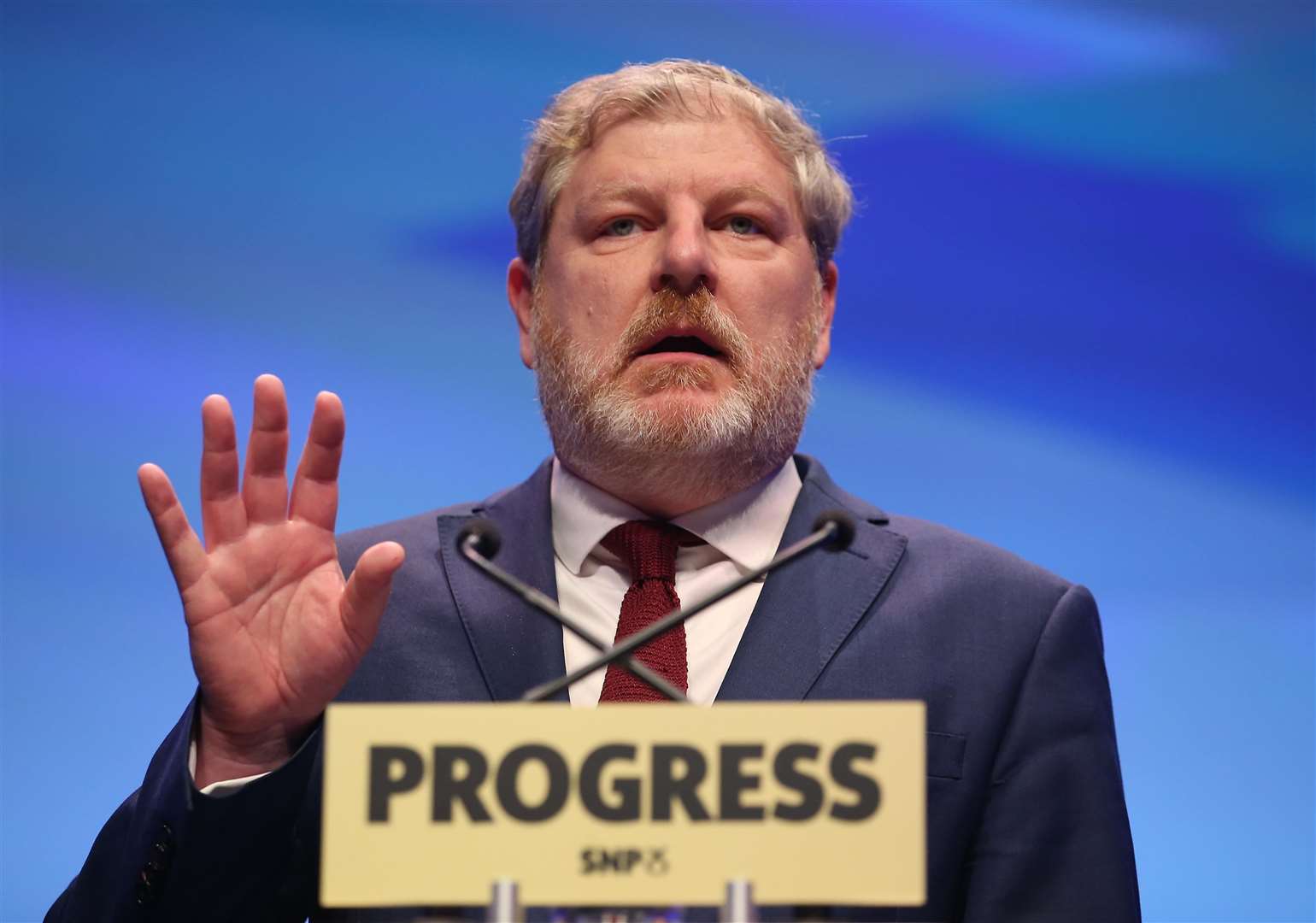 Angus Robertson said he discussed the Edinburgh Airport allegations directly with Alex Salmond (Jane Barlow/PA)