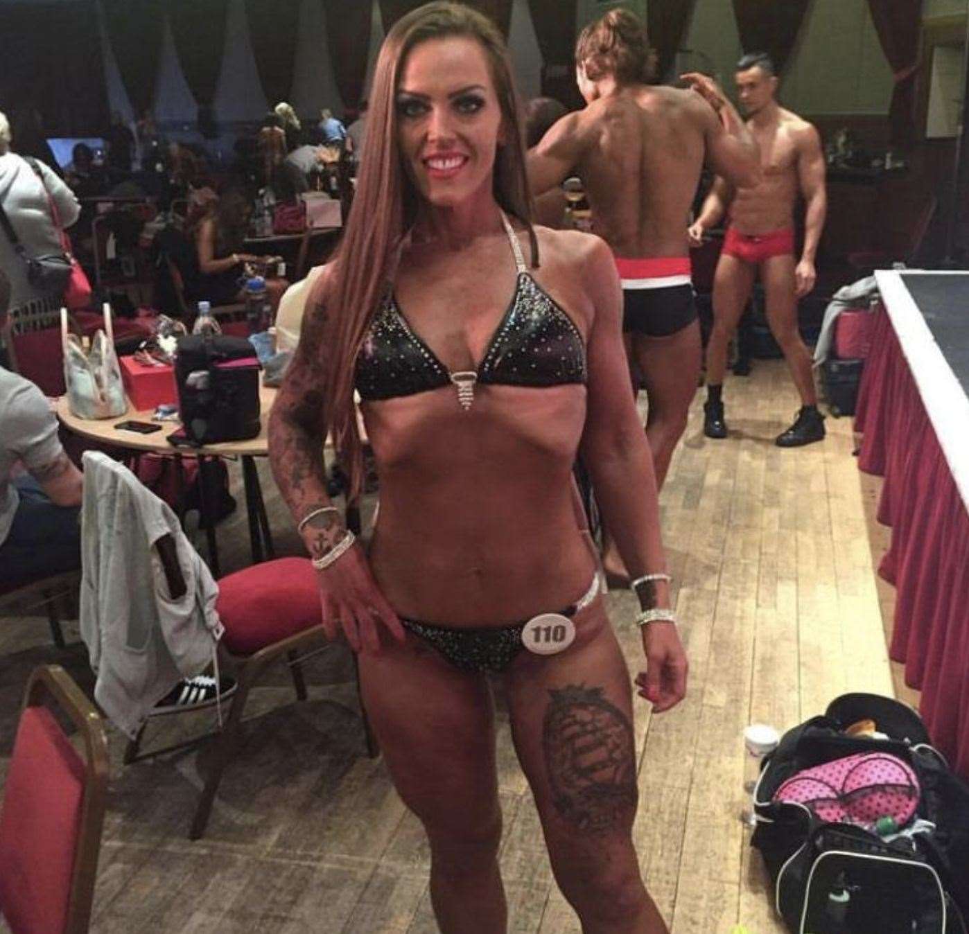 Melody Wakelin achieved second place in a major fitness competition before the symptoms of her chronic illness began