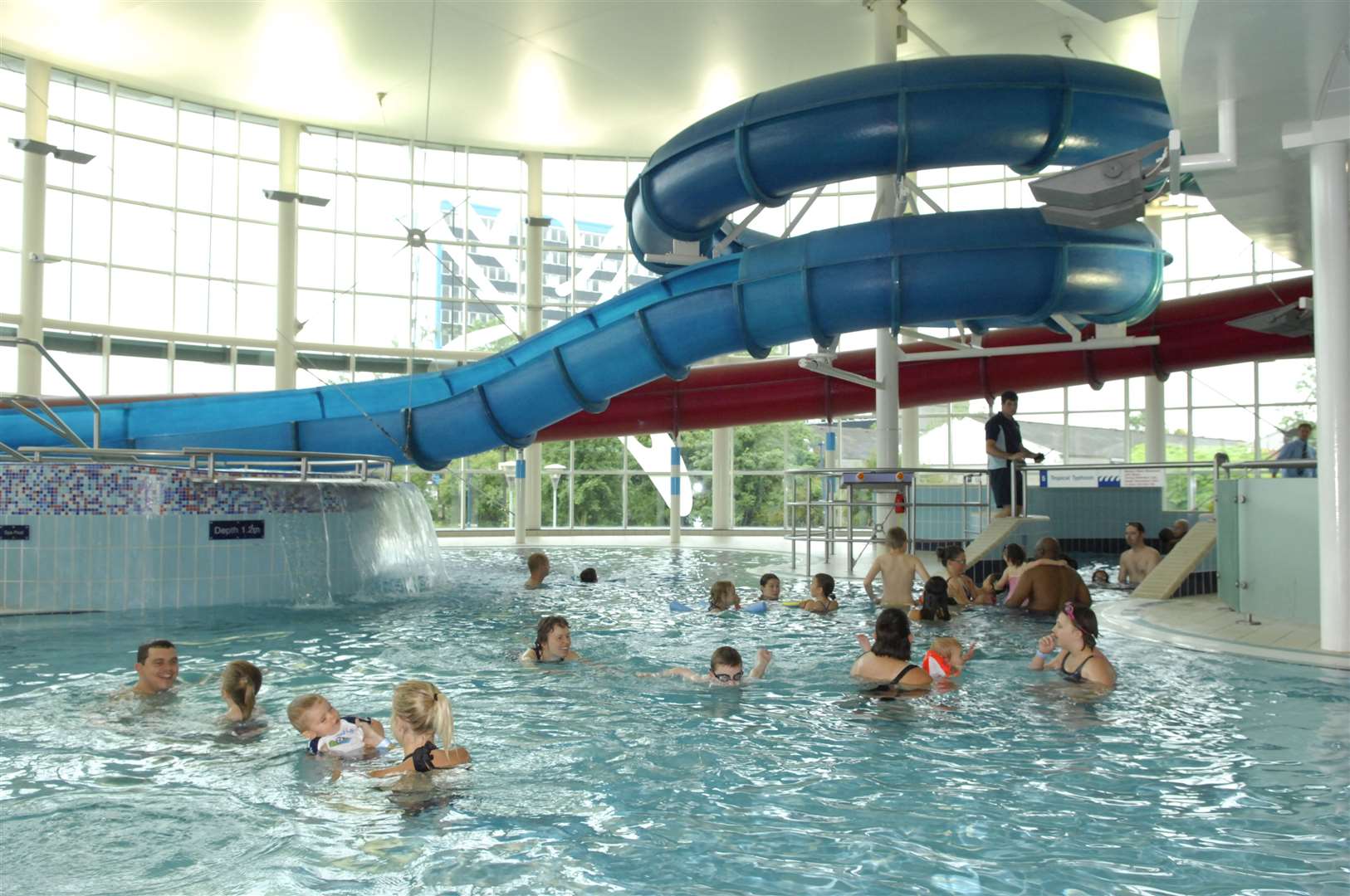 The swimming pool at Ashford Stour Centre has been closed until further notice. Picture: Martin Apps