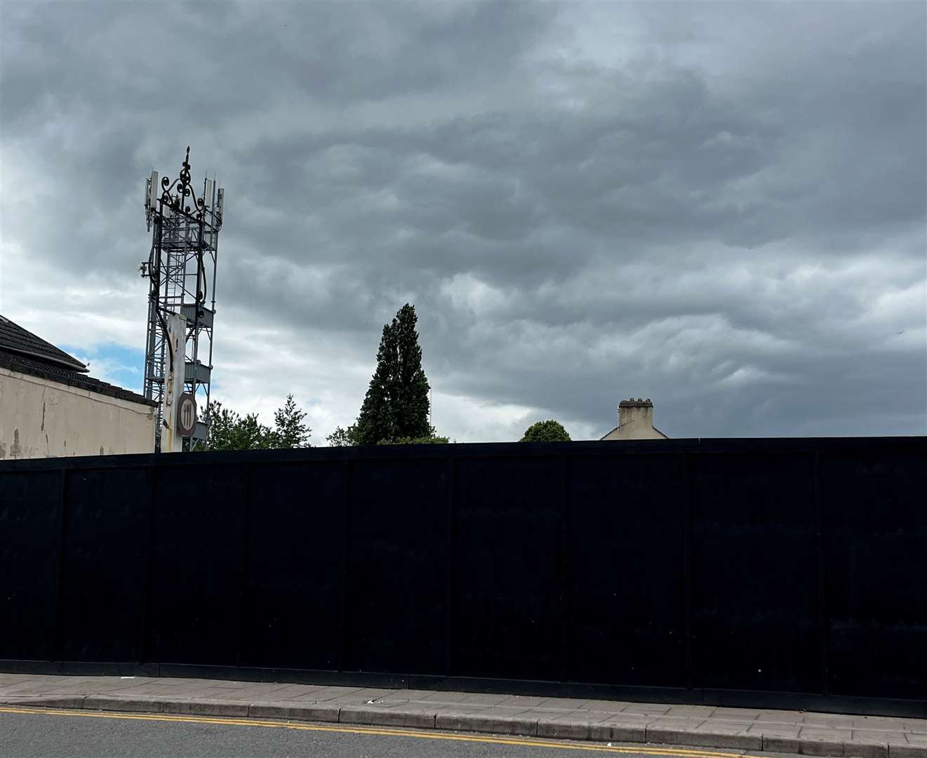 The site of the former Wheatsheaf pub in Swanscombe High Street