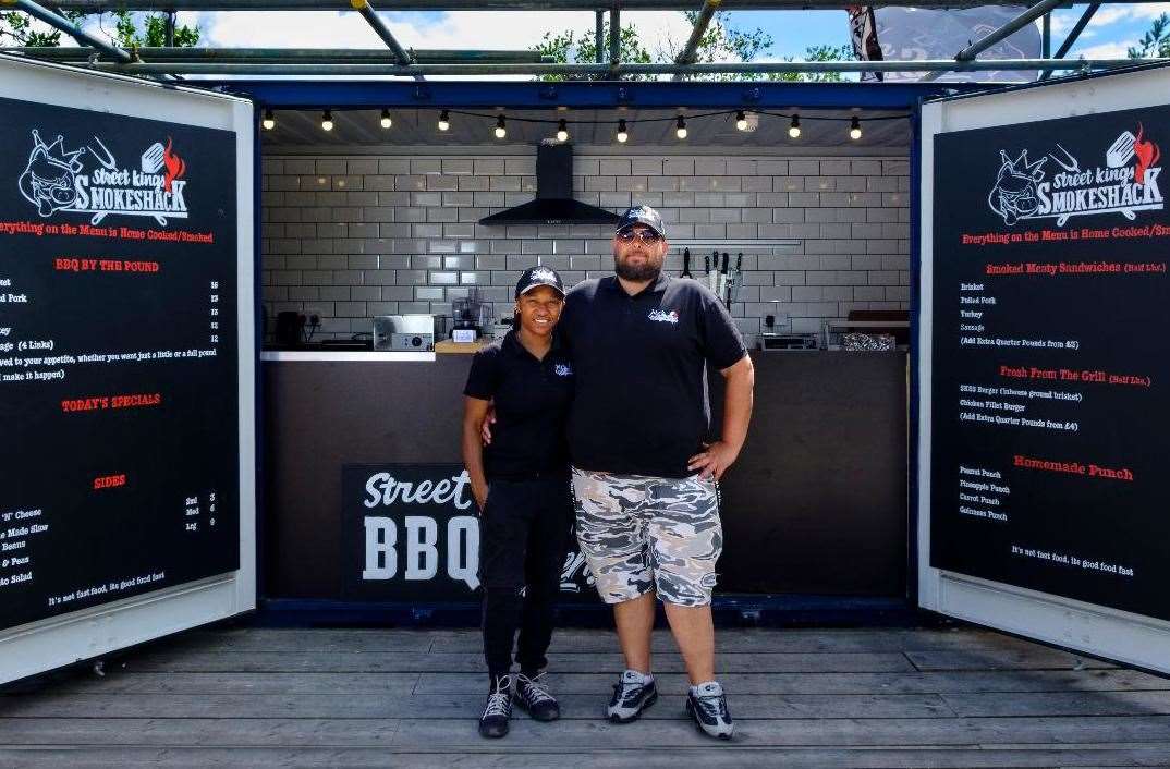 Tony De Sousa and wife, Makalla De Sousa, opened Street Kings Smoke Shack in Whitstable in February 2022